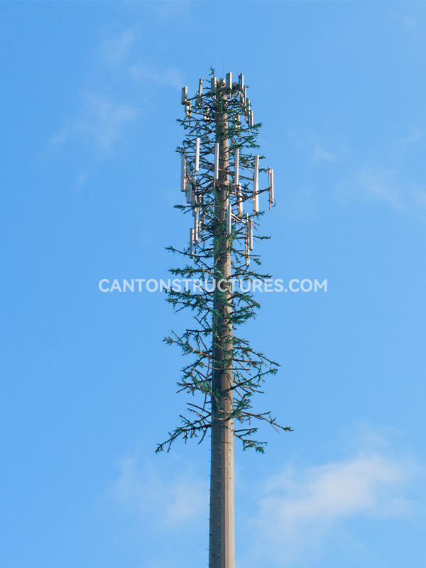 camouflaged tower for telecom